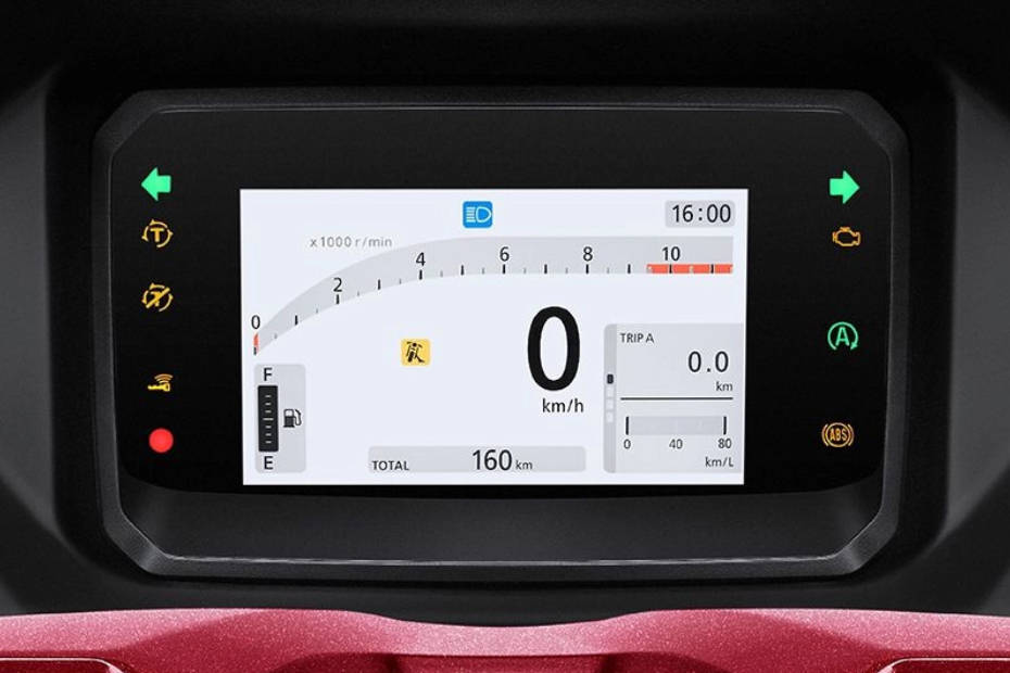 Honda PCX160 Console View Honda PCX160 Console View